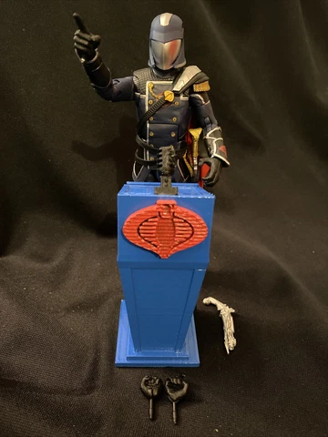 GI Joe Classified Regal Cobra Commander Action Figure Hasbro 6” Cover