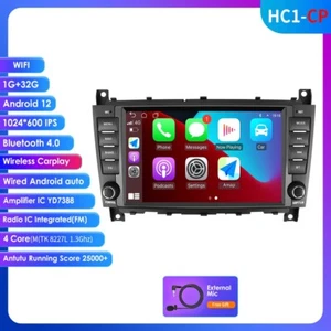 For MERCEDES BENZ C/CLK W203 W209 32GB Android Car GPS Stereo Radio Car Play AI - Picture 1 of 17