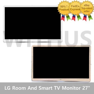 LG 27TQ600 Room And Smart TV Monitor 27" IPS FHD 1920 x 1080 HDMI Flicker Free - Picture 1 of 4