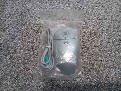 HP P813I Standard PS/2 Gray Wired Trackball Mouse NEW - Image 1 of 3