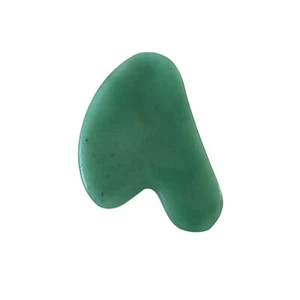 Natürlicher Quarz Stein Guasha Gesicht Gesicht Hals Körper Gua Sha Brett Massagegerät - Bild 1 von 14