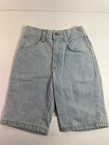 NWT! Vintage California Splash Light Wash Denim Jean Shorts Loose Fit Sz 5 USA! - Picture 1 of 10
