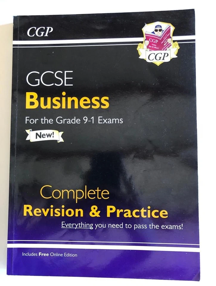 CGP GCSE Business For the Grade 9-1 Exams Complete Revision & Practice - Imagen 1 de 2
