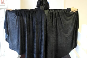 Merlins Medieval Closet Velvet Cloak Legoslas/Lord Of The Rings/LOTR/Halloween - Picture 1 of 2