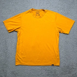 Patagonia Shirt Mens M Capilene Cool Daily Short Sleeve T Shirt Orange - Picture 1 of 8