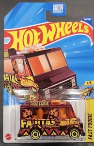 Hot Wheels 2025 Quick Bite Red 149/250 Fast Foodie 3/5 Fuego Fajitas El Segundo - Picture 1 of 5