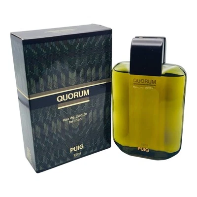 Quorum Antonio Puig 100ml/3.4oz Eau De Toilette SPLASH Original Formula. 1980s - Image 1 of 4