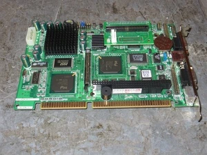iEi JUKI-6752 PC/104 SBC Motherboard Intel Pentium MMX 266MHz 64MB - Picture 1 of 7