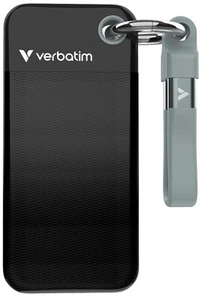 VERBATIM Externe SSD Pocket 1TB schwarz-grau - Bild 1 von 3