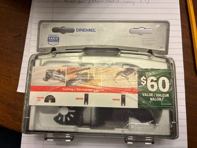 Dremel 5-Piece Multi-Max Cutting Kit with Case MM395. Free Shipping - Image 1 of 2
