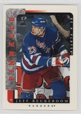 1996-97 Pinnacle Be A Player Jeff Beukeboom #158 - Image 1 of 2