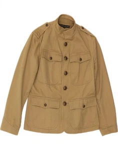 RALPH LAUREN Womens Utility Jacket US 10 Large Brown Cotton DB48 - Picture 1 of 4