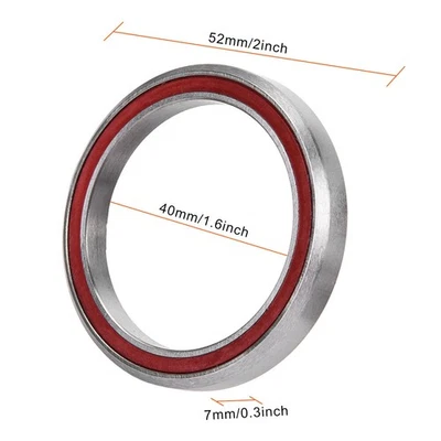 Bike Headset Bearing Repair Kit for Mountain & Road Bikes Durable Metal - Image 1 of 4