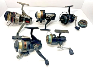 Vintage Mitchell 314, 308  Shimano x-25  Ryobi fishing reel lot parts or repair - Picture 1 of 16