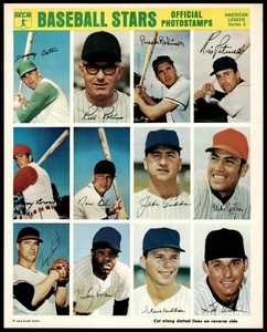 1969 Baseball Fotostempel Brooks Robinson Cash Panel AL Serie 3 *JP1999 - Bild 1 von 2