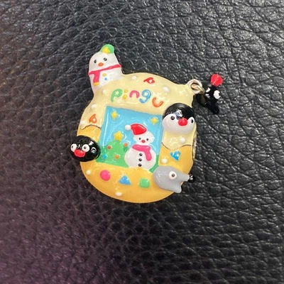 Pingu tamagotchi 925 sterling silver charm for bracelet bangle - Image 1 of 4