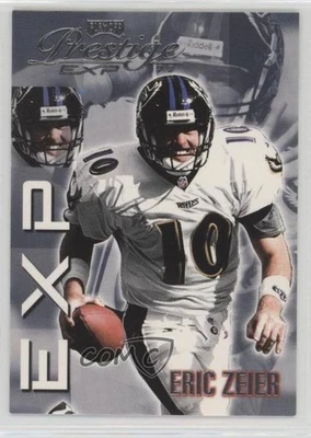 1999 Playoff Prestige EXP Eric Zeier #EX70 - Image 1 of 2