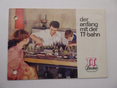 Heft, Zeuke, Gleispläne, Modelleisenbahn TT, ca.1960 - Bild 1 von 4