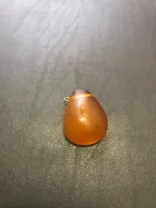 Natural OLD Antique 5,2g Butterscotch Egg Yolk Baltic Amber Stone Pendant - Picture 1 of 4