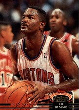 1992-93 Stadium Club Detroit Pistons Basketball Card #386 Joe Dumars