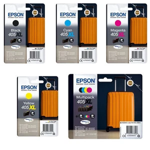 EPSON 405XL CARTUCCIA - ORIGINALE - BK C M Y MULTIPACK 1100 pagine - Foto 1 di 6