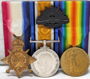 WW1 Australian 24th Battalion AIF Gallipoli France veteran medals uniform badge - Picture 1 of 9