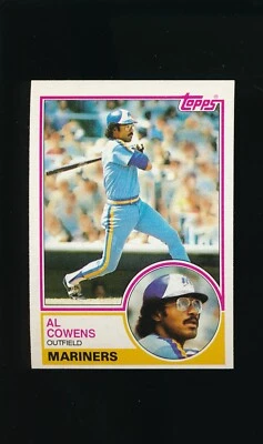 1983 Topps #763 Al Cowens * Outfield * Seattle Mariners * EX-MT * - Image 1 of 2