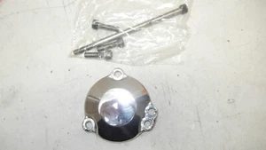 1981 YAMAHA XS850 XS 850 TRANSMISSION BEARING HOUSING COVER LEFT SIDE WITH BOLTS - Picture 1 of 5