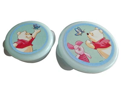 2 Größen Trudeau Disney Müslischale Schüssel Bowl Winnie Pooh mit Deckel - Bild 1 von 4