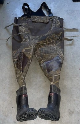 LaCrosse Fishing  Hunting Waders Super Tuff 1000 G Thinsulate Duck Men's 10 - Image 1 of 4