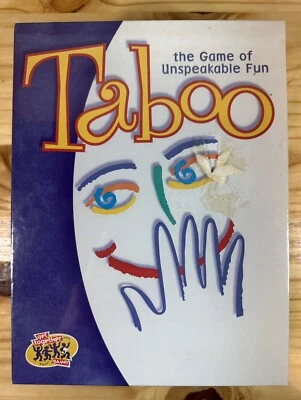 Vtg. Taboo The Game Of Unspeakable Fun Hasbro 2000 Brand New Sealed - Image 1 of 4