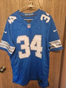 NWOT Men's Detroit Lions Alex Anzalone Nike Game Jersey Size Small - MSRP $130 - Picture 1 of 3