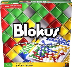 Mattel Spiele Blokos XL Strategie Brettspiel, Familienspiel für Kinder und Erwachsene - Bild 1 von 6