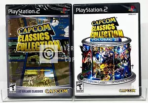 Capcom Classics Collection Vol. 1 + Vol. 2 - PS2 - Brand New | Factory Sealed - Picture 1 of 8
