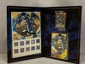 Yu-Gi-Oh! 25th Anniversary Blue-Eyes White Dragon Ukiyoe Edition Stamp Full Set - Picture 1 of 6