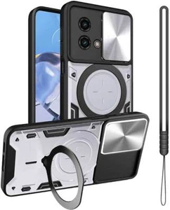 for Moto G Stylus 2023 Case Metal Big Stand Ring Holder,G Stylus 4G 2023 Case - Photo 1 sur 5