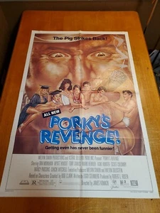 Porkys Revenge Original Movie Poster 27x41 Folded Theater One Sheet 1985 - Picture 1 of 12