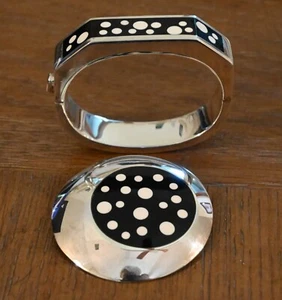 NEW Sterling Silver Zina Brooch and Bracelet Sold Macy $450 - Picture 1 of 11