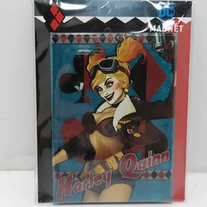 Harley Quinn DC Comics Magnet von Ata-Boy Inc. Lebendige Farben & strapazierfähiges Material - Bild 1 von 4