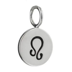 Tiny Leo Pendant - 925 Sterling Silver - Stars Horoscope Zodiac Charm NEW - Picture 1 of 1
