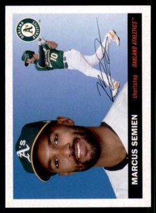 2020 Archives 1955 Mini #55M-22 Marcus Semien - Oakland Athletics