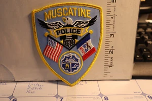 police patch MUSCATINE POLICE IOWA - Bild 1 von 1