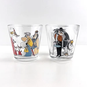 iittala Moomin 2 Glass Tumbler Set 210ml - Picture 1 of 12