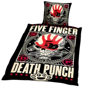 Juego de funda nórdica original Five Finger Death Punch 5FDP (tamaño Reino Unido) - [BL5F01UK] - Imagen 1 de 2