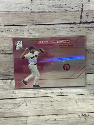 2004 Donruss Elite Back to the Future Red #3 Alex Rodriguez   /250 - Изображение 1 из 2