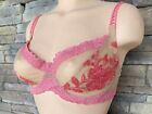 Parah Floral Made In Italy 36 E Bra    Underwire Retails $194