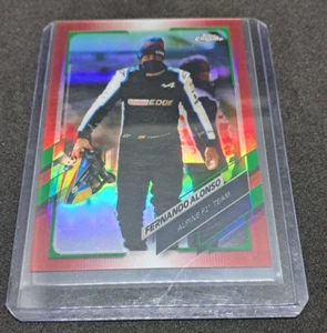 F1 Topps Chrome 2021 Fernando Alonso Red Green #41 Formula 1 - Zdjęcie 1 z 2