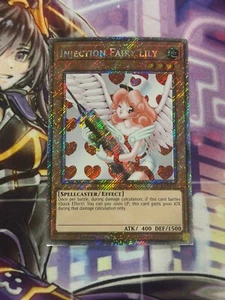 Yugioh Injection Fairy Lily Platinum Secret Rare RA03 - Picture 1 of 1