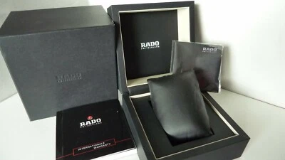Rado Swiss Men's Watch Box Full Set Unused NEW - Image 1 of 4