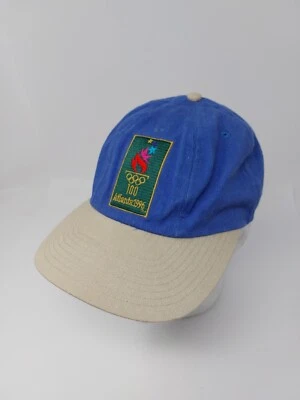 De colección 1996 Juegos Olímpicos Atlanta EE. UU. Correa Trasera Papá Sombrero Ajustable Drew Pearson Gorra Foto 1 de 4